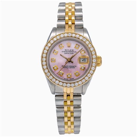 pink rolex diamonds|rolex oyster perpetual datejust pink.